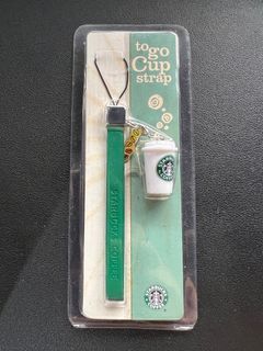 Vintage Starbucks Collectible To Go Cup Strap