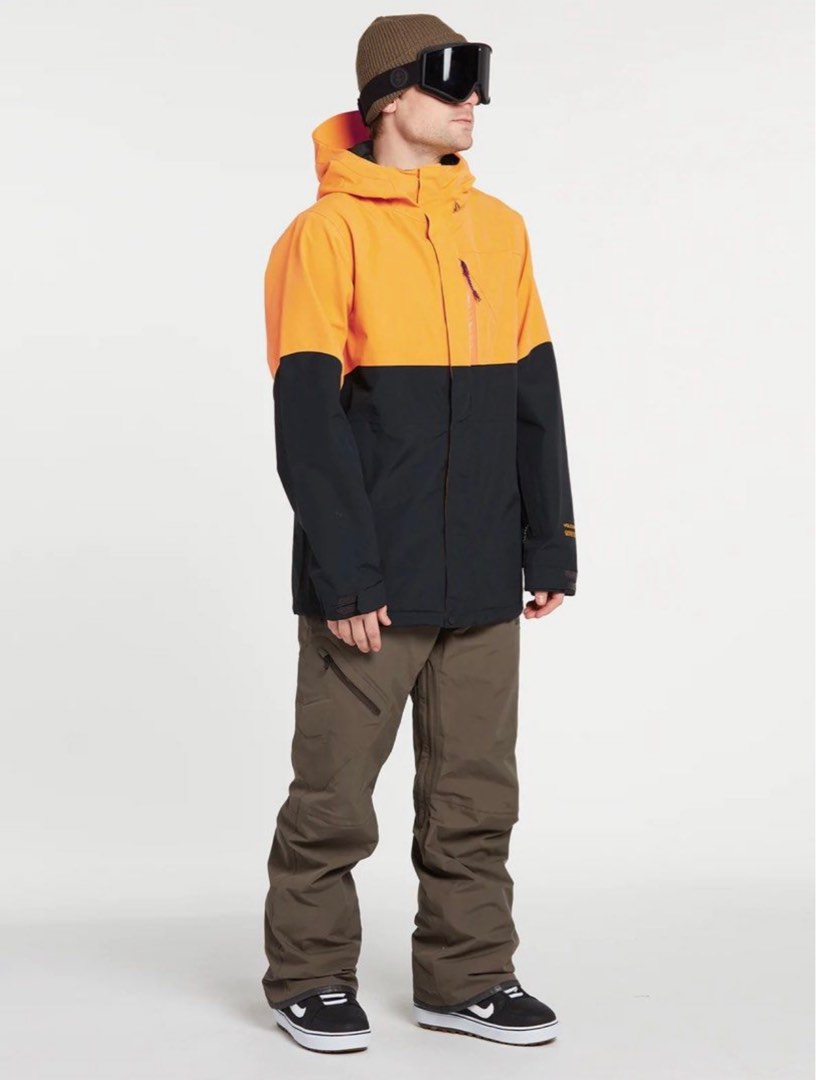 Volcom snow board jacket 詰め替える Mens M used