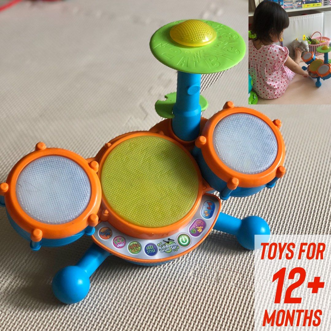 Vtech kidibeats drum set leapfrog fisher price little tikes