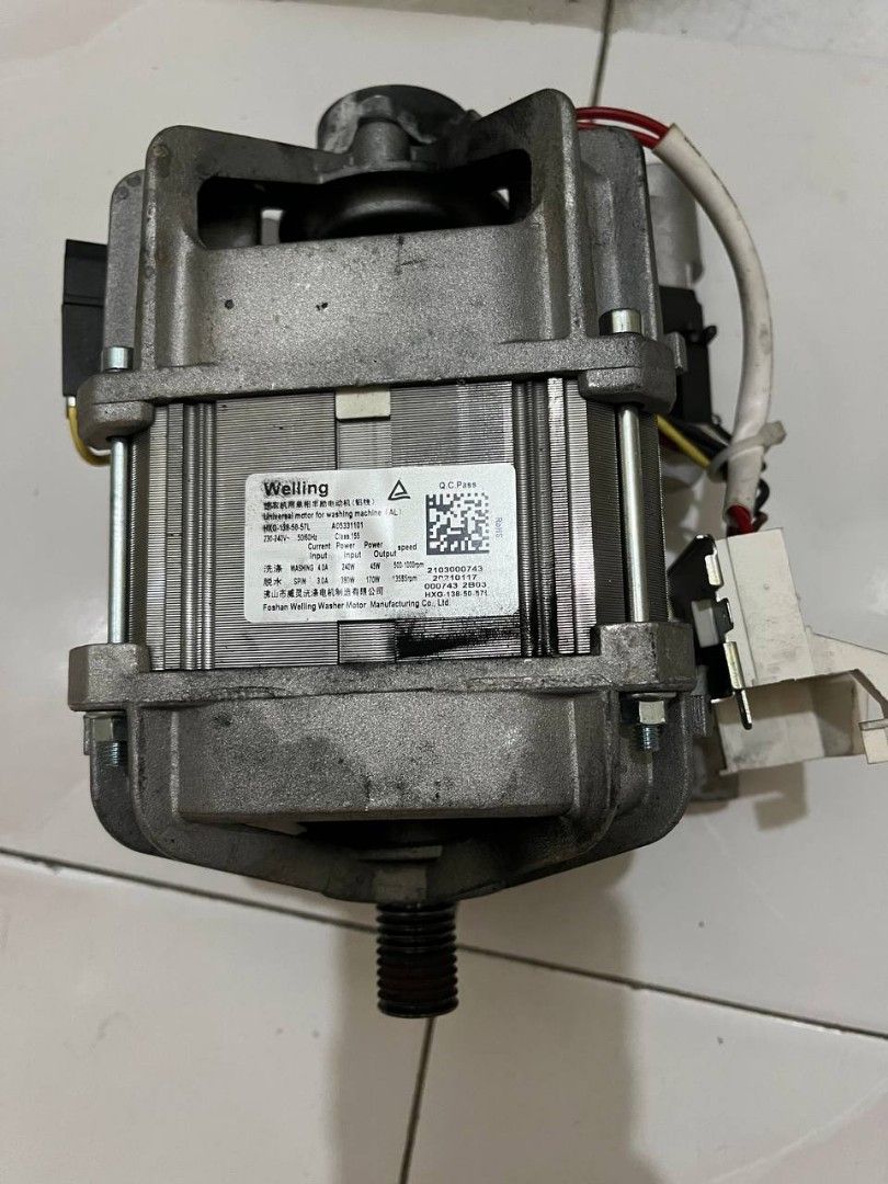 Welling Universal Washing Machine Motor, Auto Accessories on Carousell