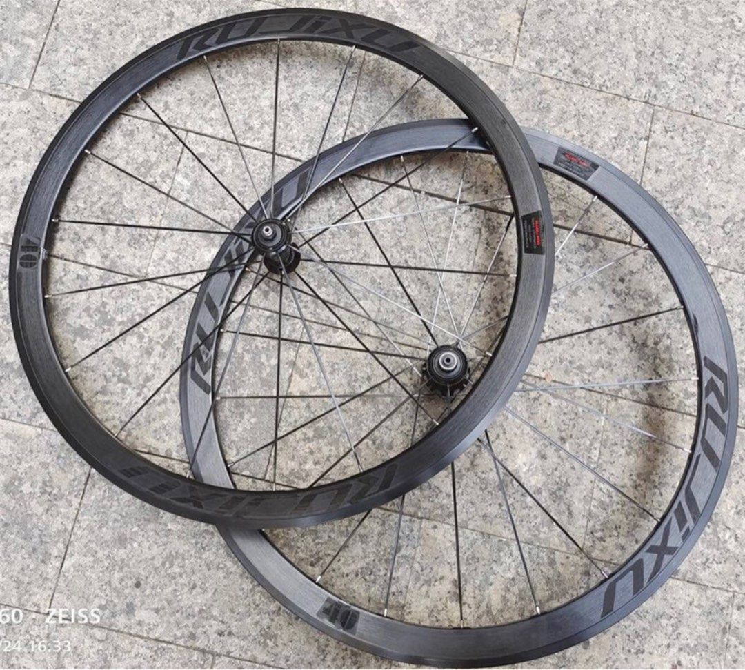 Wheelset Rujixu carbon hub alloy rim Sports Equipment Bicycles