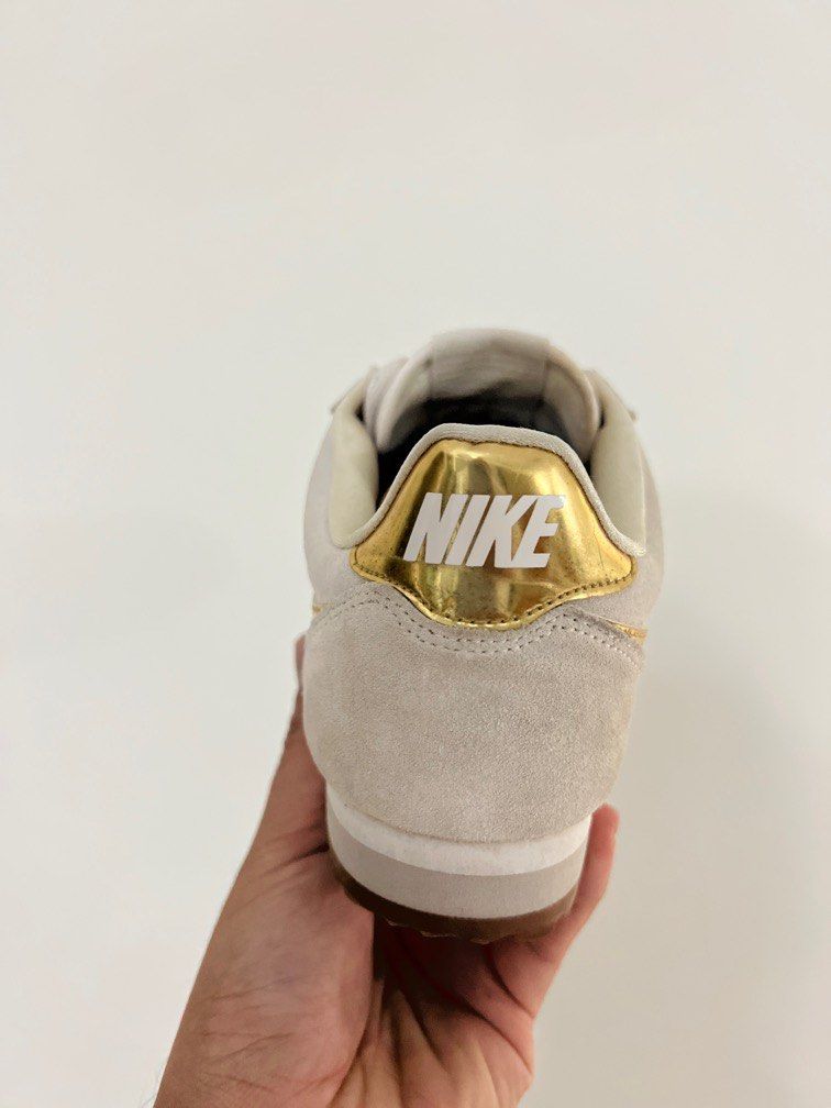 Wmns Nike Cortez Se Phantom/Metallic Gold, Women'S Fashion, Footwear,  Sneakers On Carousell