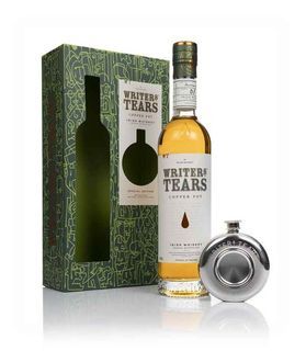 Writers Tears Gift Set with Hip Flask (70cl, 40%)