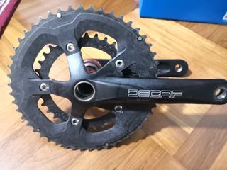 WTS used Decaf crankset, fd, shifter
