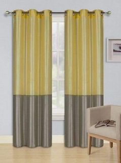 Yellow Window Curtains