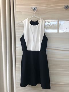 Zara black and white Dress M