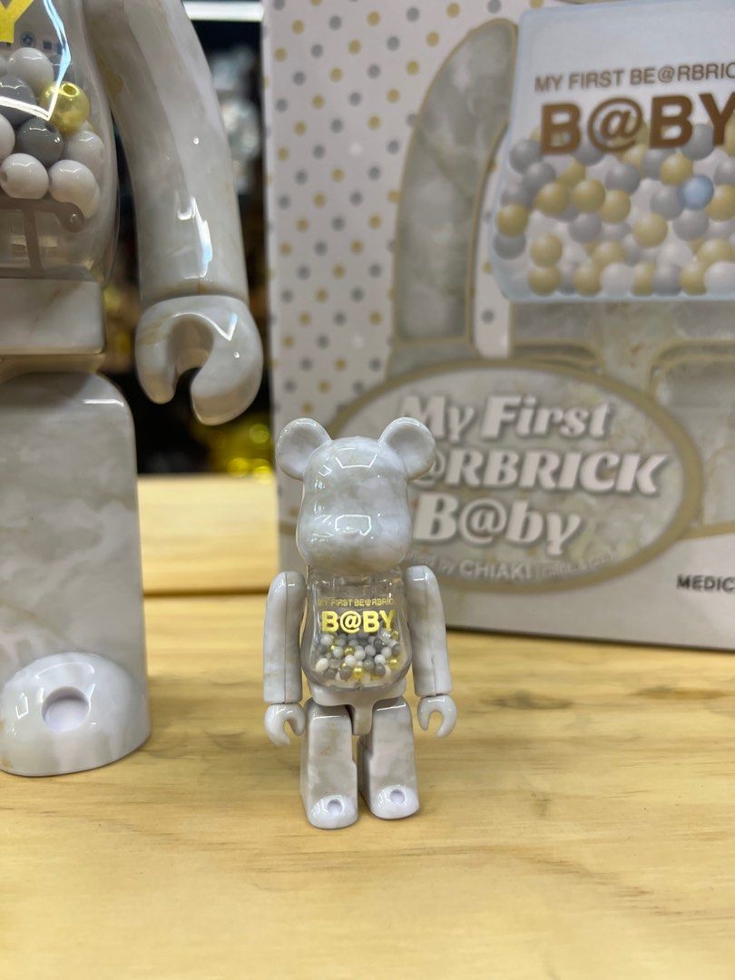 現貨100% & 400% Be@rbrick My First Baby Marble 大理石Ver