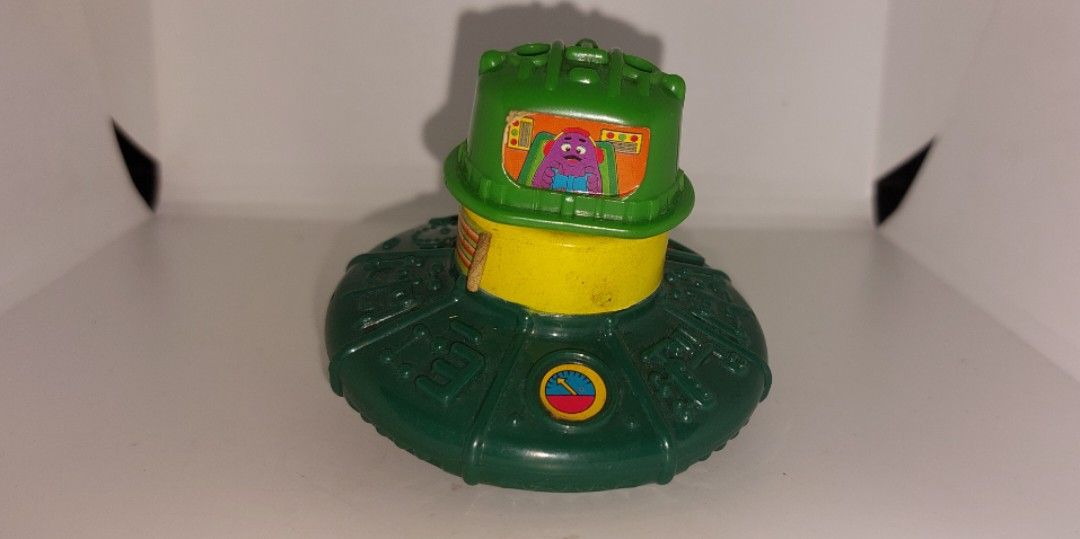 1996 Mcdonald's Happy Meal Mcdonaldland Space 3000 Saucer Spinner ...