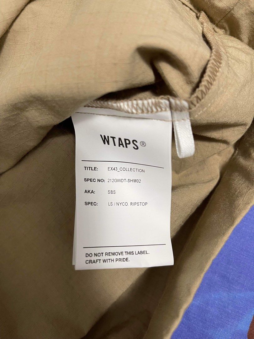 公式の限定商品 Wtaps SBS LS NYCO. RIPSTOP Olive Drab - ジャケット ...