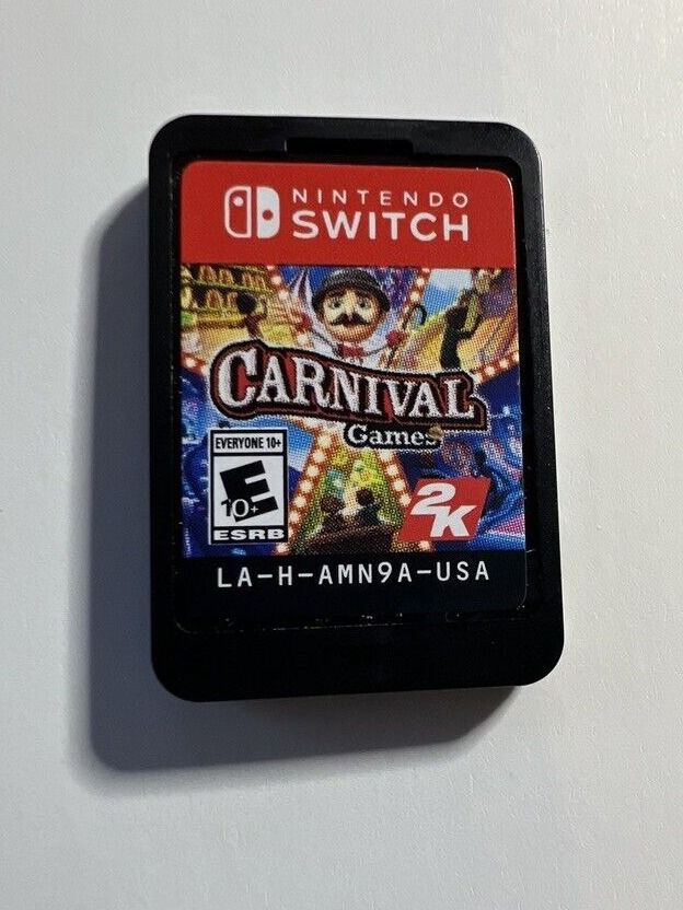 2nd hand Switch Carnival games, Video Gaming, Video Games, Nintendo on Carousell