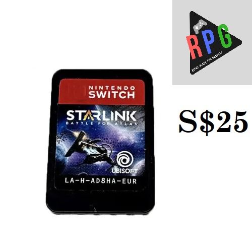 2nd hand Switch Starlink Battle for Atlas, Video Gaming, Video Games