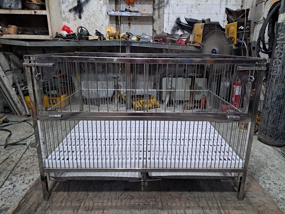 2x3x2 Crib type Stainless Dog cage