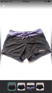 2XU running shorts (size 8)