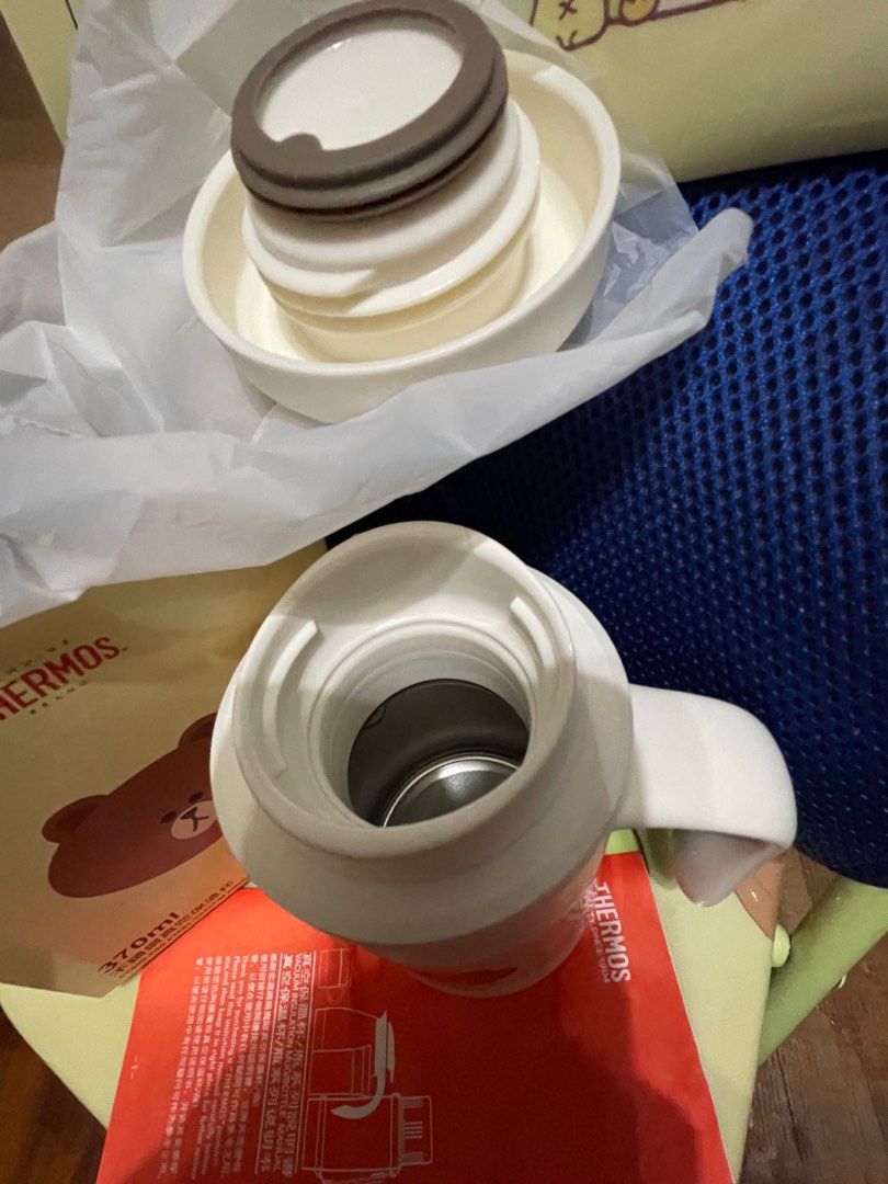 真空保溫杯(370ml) Thermos x Line Friends, 傢俬＆家居, 廚具和餐具, 廚水杯、水壺 Carousell