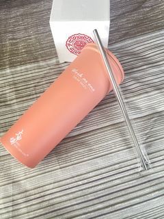 鎮瀾宮聯名款不鏽鋼保溫杯（蜜糖橘色）