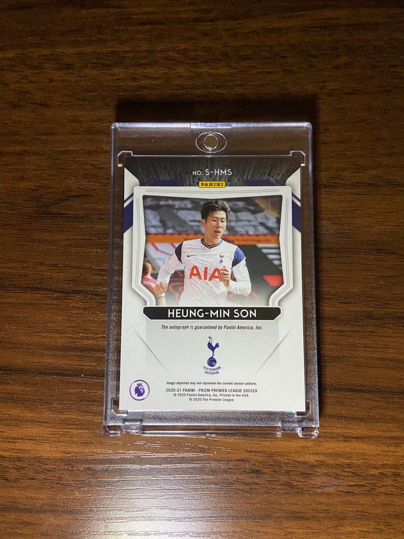 孫興民簽名卡Auto Card Panini Prizm EPL Heung Min Son Signatures 