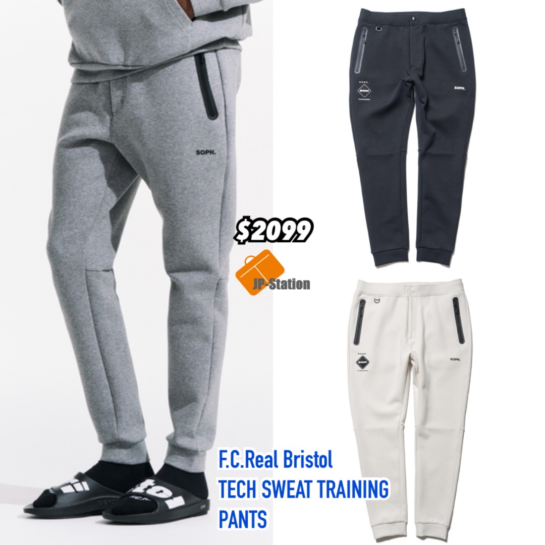 黒S TECH SWEAT TRAINING PANTS fcrb 23ss 3-