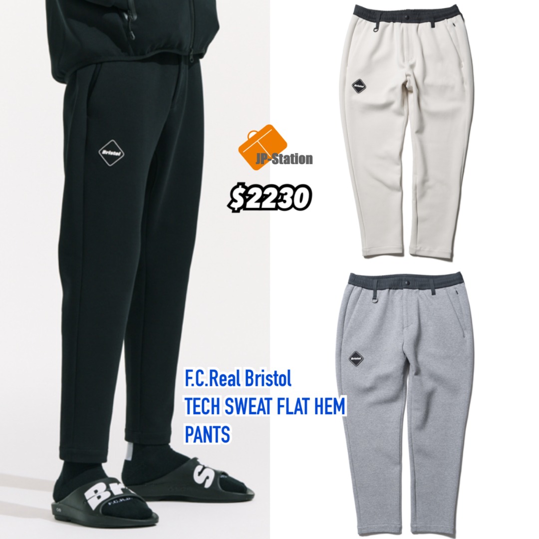 OUTLET 包装 即日発送 代引無料 白L TECH SWEAT TRAINING PANTS fcrb