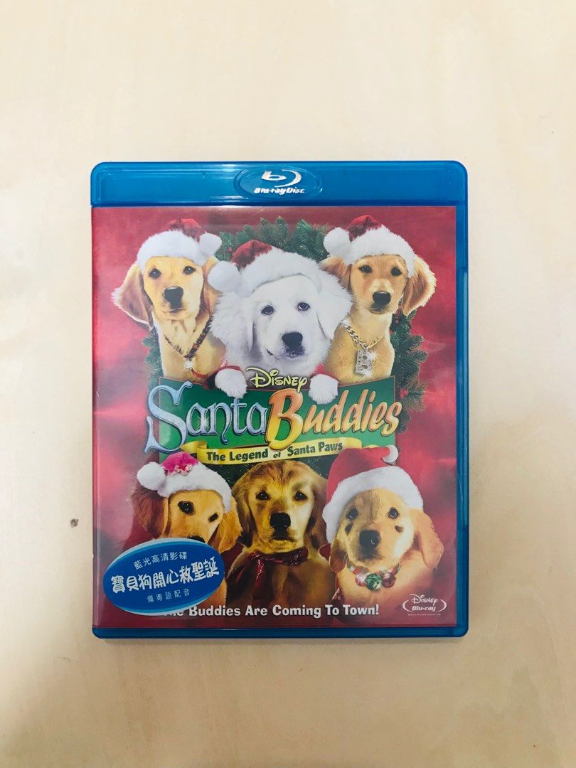 實貝狗開心救聖誕粵語配音中文字幕Blu ray SANTA BUDDIES THE LEGEND OF SANTA PAWS Blu-ray ,  興趣及遊戲, 音樂、樂器& 配件, 音樂與媒體- CD