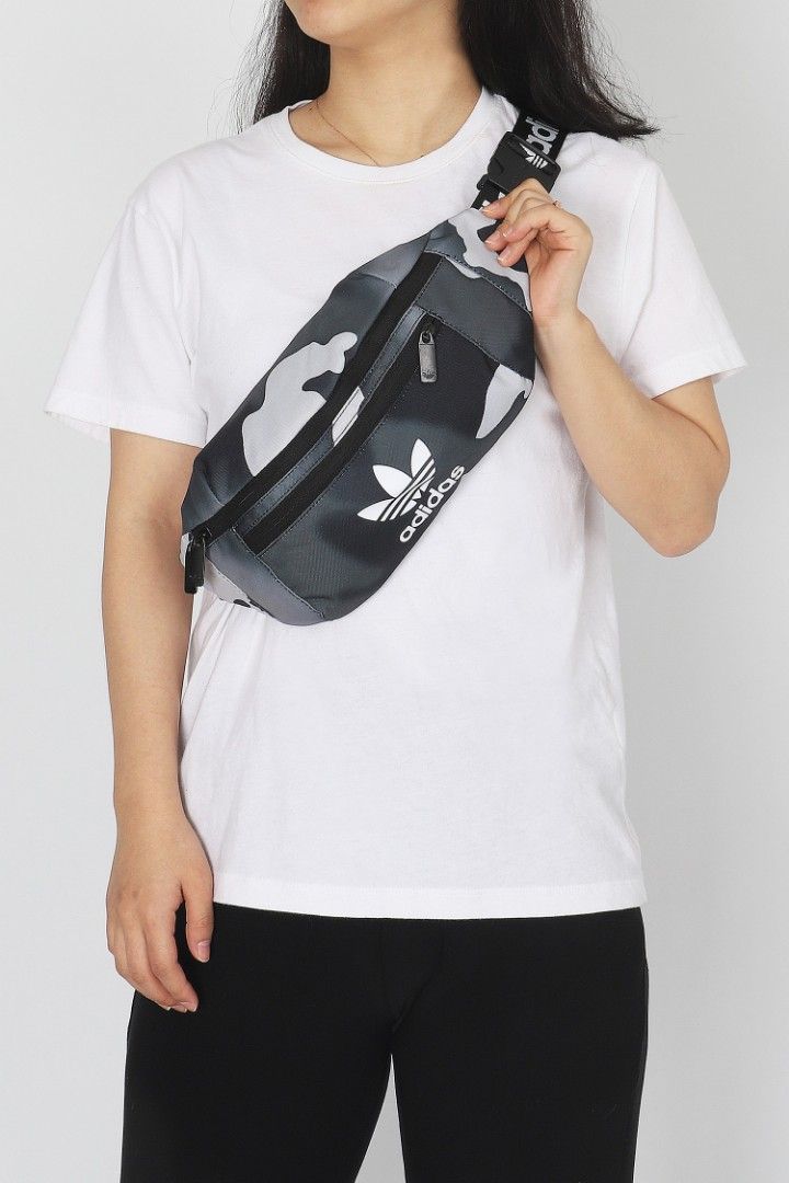Camo adidas fanny pack top