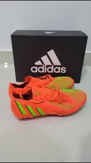 Adidas Predator Edge.1 Low FG/AG Boots | Size: UK11, US11.5 EU46 | 1st Grade Boots | Solar Red / Team Solar Green / Core Black | Football, Soccer | Grass & Artificial Pitch | Box Included | Shoes
