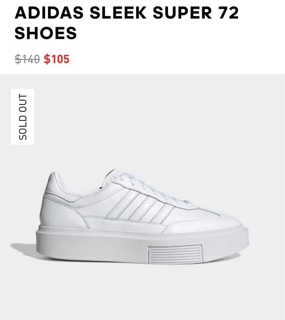 Adidas Sneaker Adidas Originals Sleek Super 72 Adidas Sleek Super