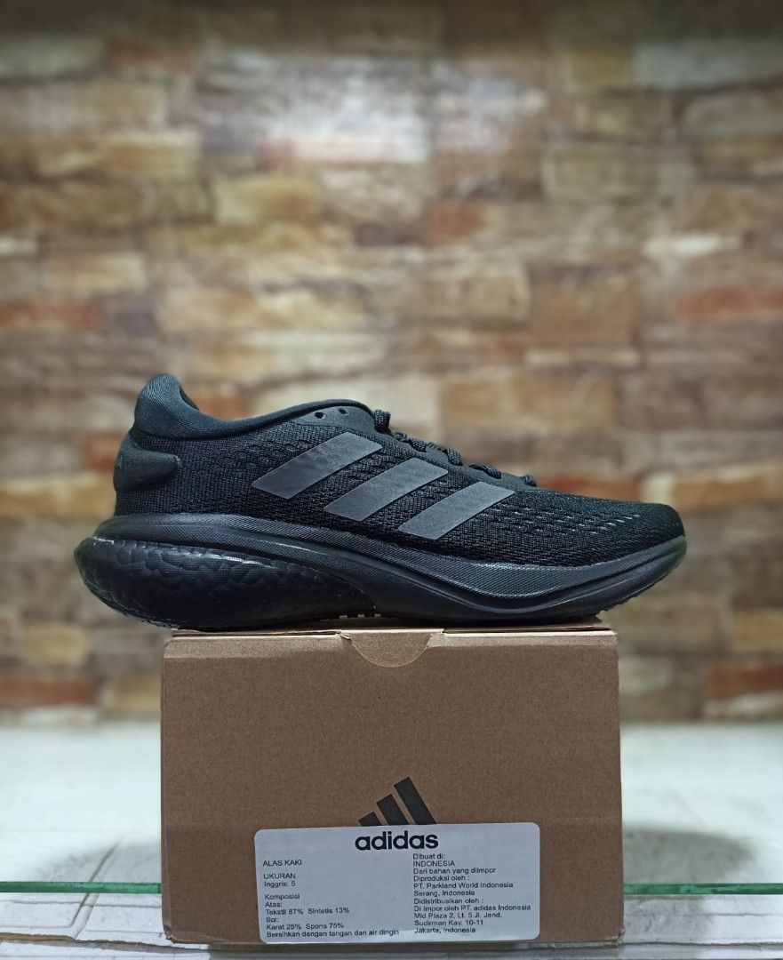 Adidas discount full black