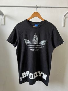 adidas t-shirt NBA brooklyn net t-shirt