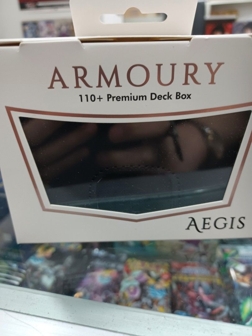 Aegis Premium Amoury Deck Box 110+, Hobbies & Toys, Toys & Games on  Carousell