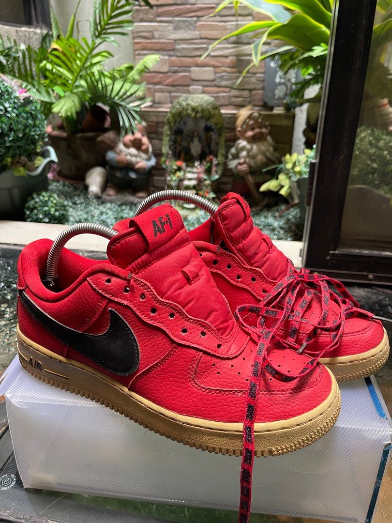 Air force 1 red low nba Men s Fashion Footwear Sneakers on