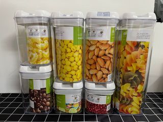 Easylock FDA Large Capacity Food Containers With Dividers