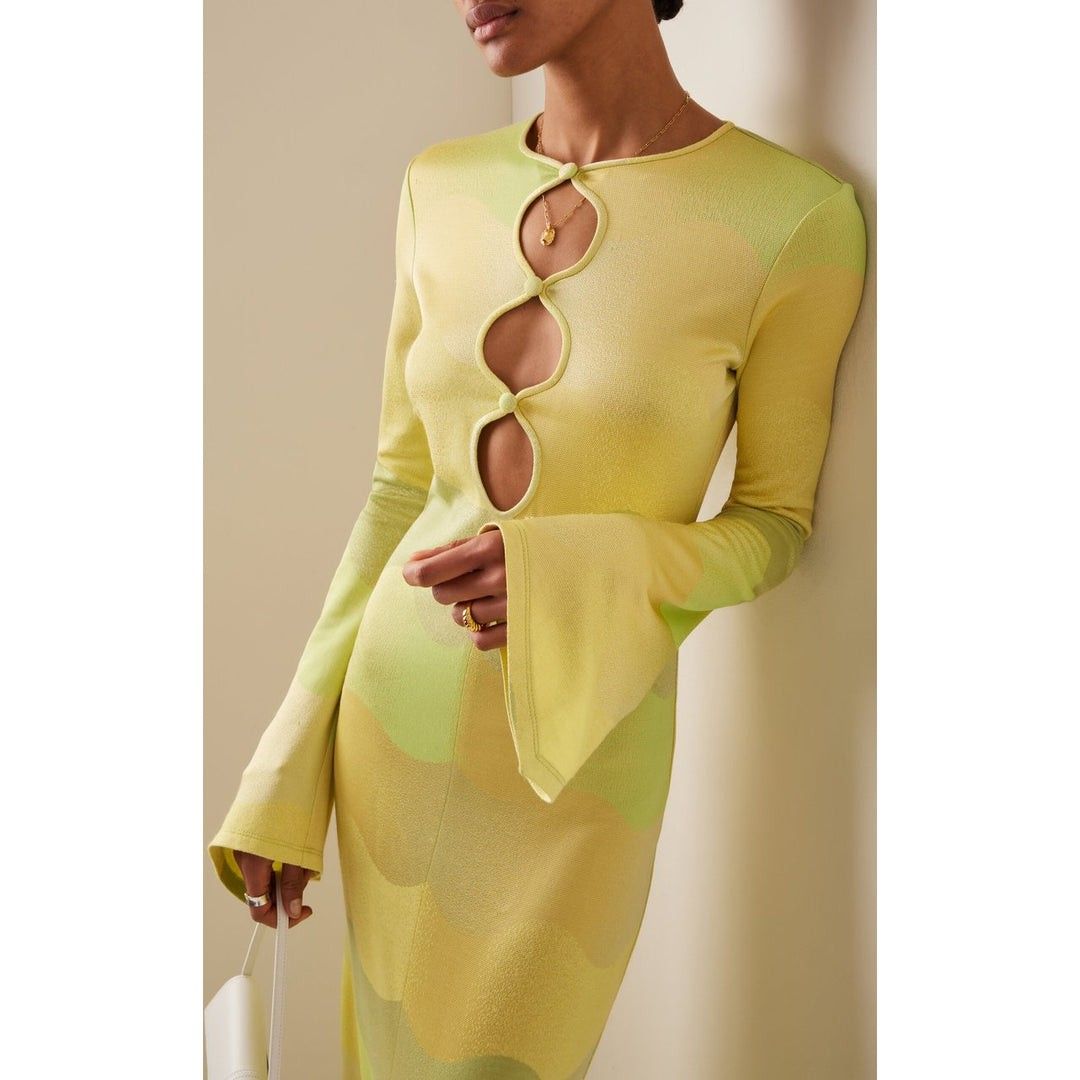Alexis yellow new arrivals lace dress
