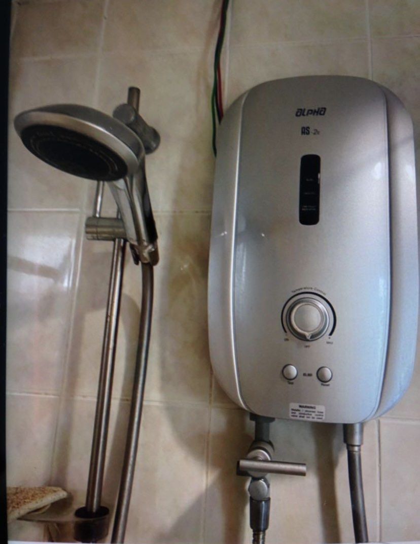 Alpha water heater without pump, TV & Home Appliances, Water Heater