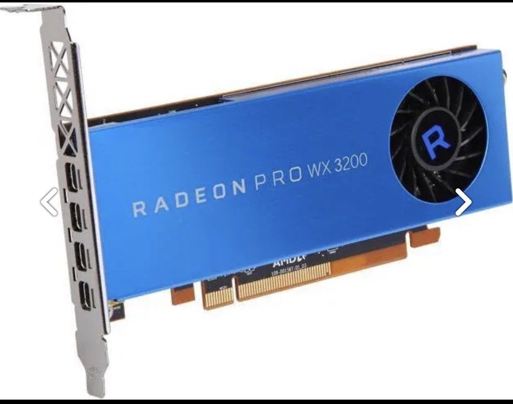 AMD RADEON PRO WX 3200 Computers Tech Parts Accessories