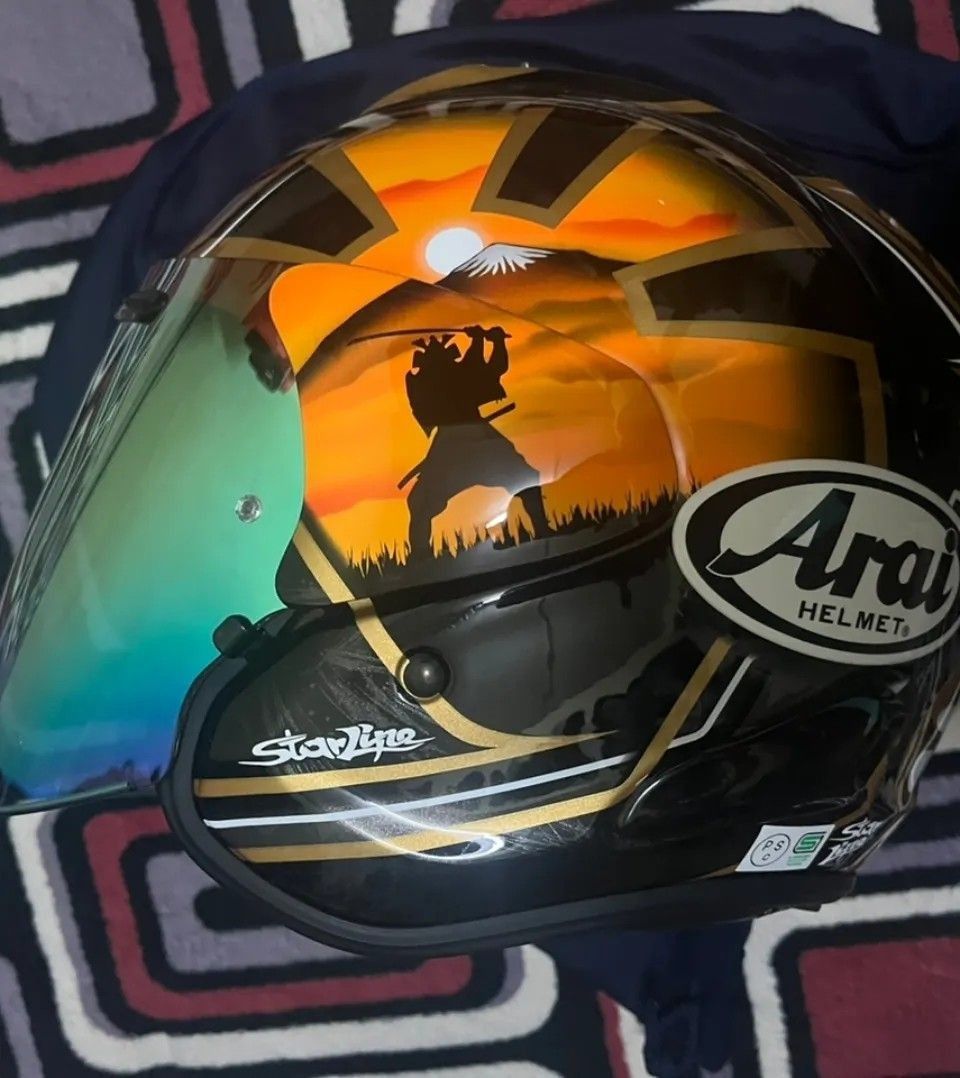 Arai VZ RAM Samurai pedrosa 26 Auto Accessories on Carousell