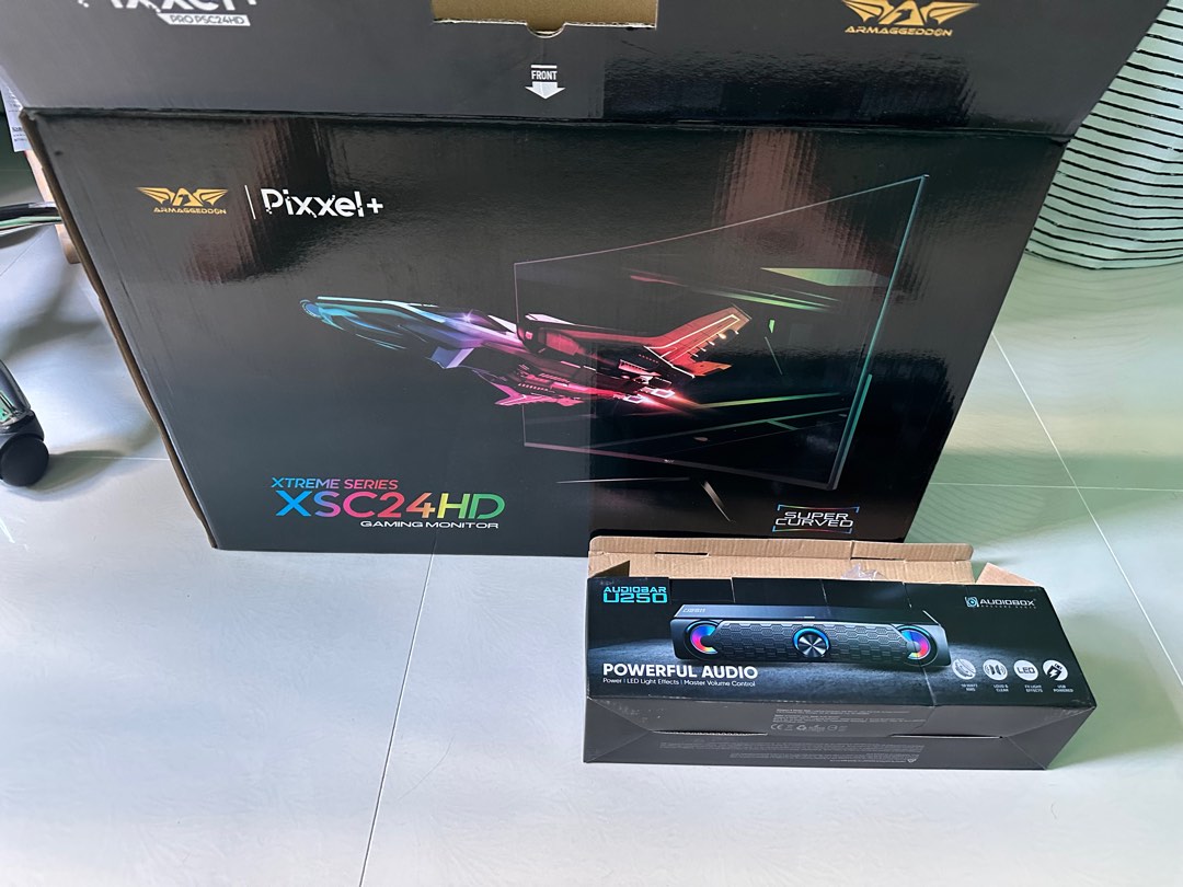 Armaggeddon Pixxel+ Xtreme XC24HD Curve Gaming Monitor 165hz refresh