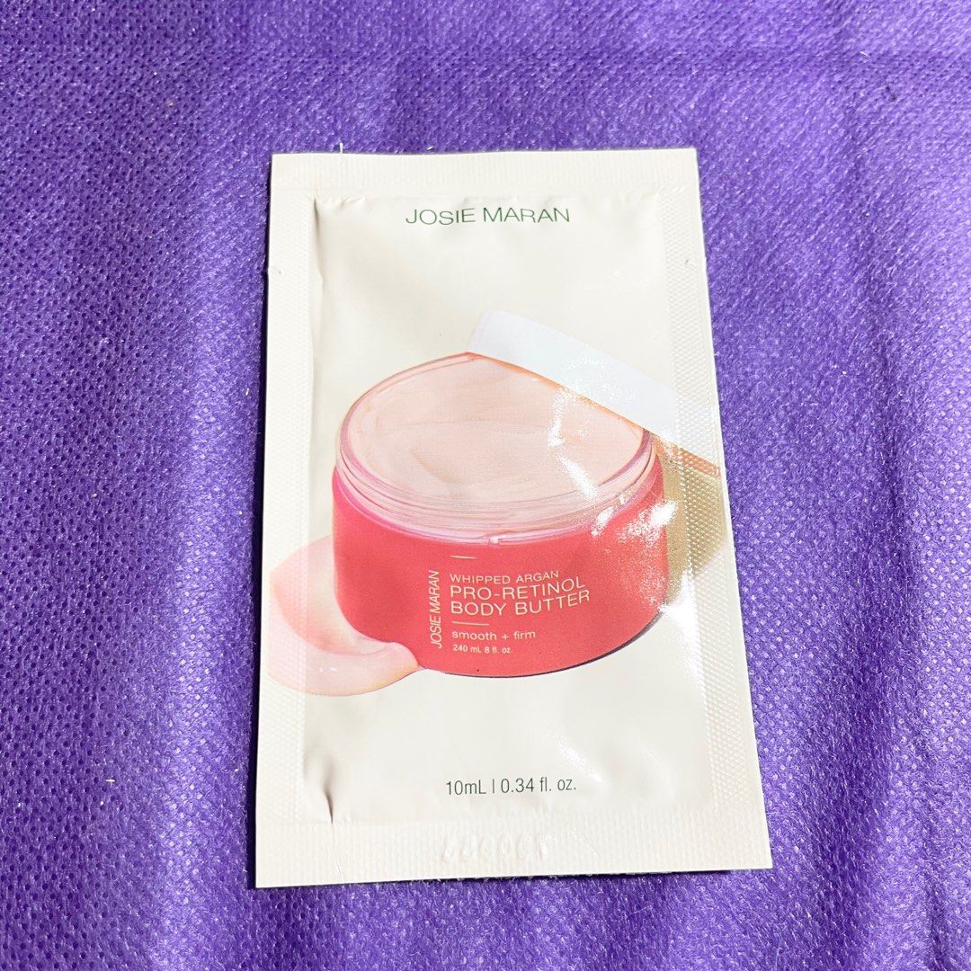 AUTHENTIC Josie maran whipped argan pro retinol body butter cream