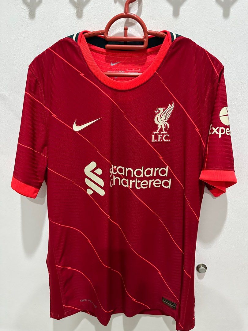 Authentic Liverpool Home Jersey 2021 22 Player Version Men s