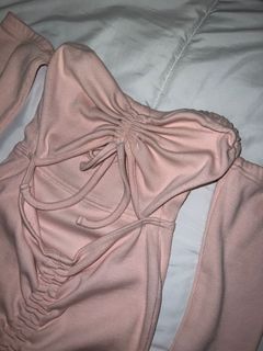 Baby pink dress