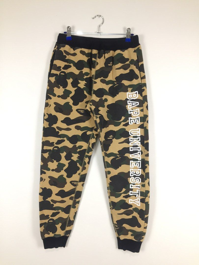 Bape deals joggers camo