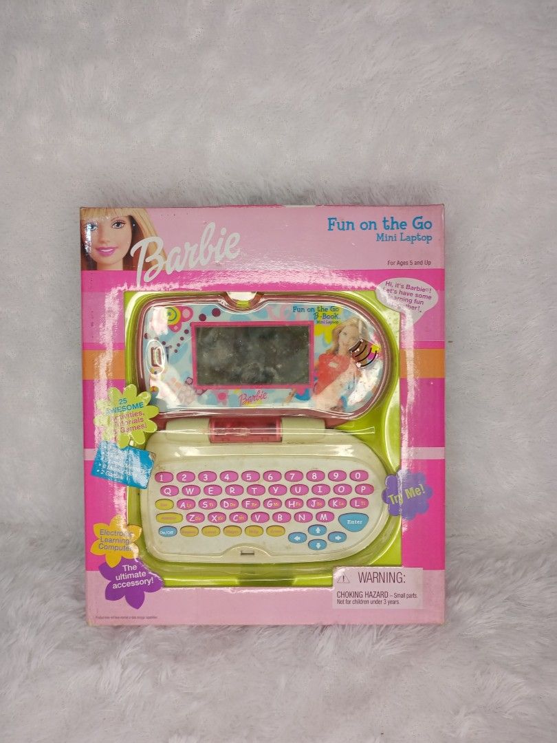 Barbie laptop, Toys & Collectibles, Mainan di Carousell