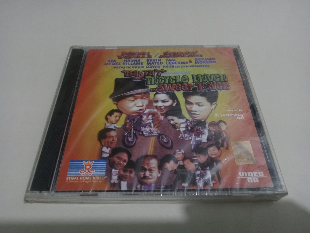 BASTA'T TRICYCLE DRIVER SWEET LOVER VCD Dennis Padilla SMOKEY MANALOTO