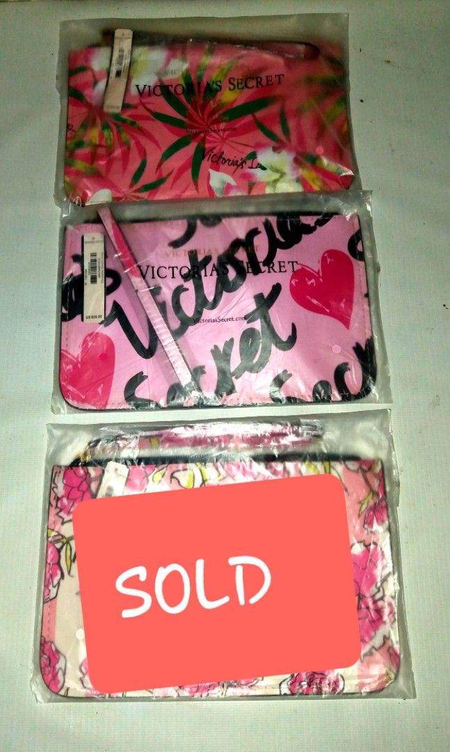 Beg makeup kecik Victoria Secret small makeup case