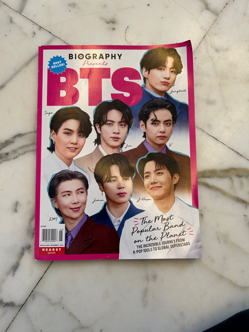 Biography Presents BTS The Biggest Band On The Planet Hobbies Toys who-is-bts-the-biggest-band-on-the-planet-earpeace-limited-uk