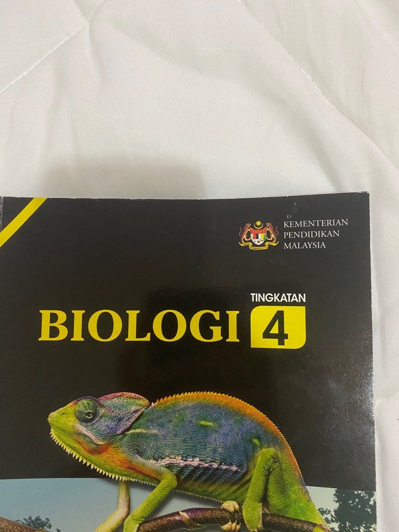 Biologi Textbooks Form 4buku Teks Biologi Tingkatan 4 Hobbies And Toys Books And Magazines 