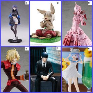 Biya illustration Masked Girl - Yuna Made in Abyss The Golden City of the Scorching Sun - Nanachi ver. Nnaa Pop Up Parade Knights of Sidonia: Love Woven in the Stars - Tsumugi Shiraui L Gurren Lagann Viral Chainsaw Man - Aki Hayakawa Re:Zero Rem Puck Hat