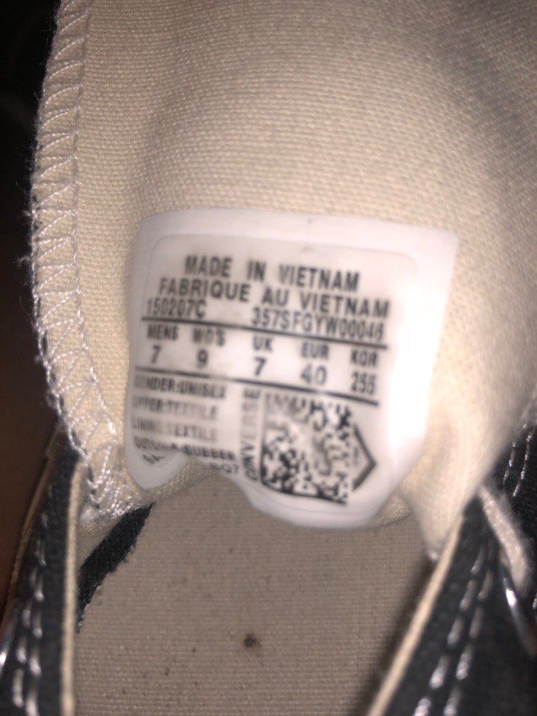 Converse cdg fake store