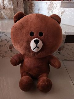 Line friend Brown bear bag, Women's Fashion, Watches & Accessories, Other  Accessories on Carousell