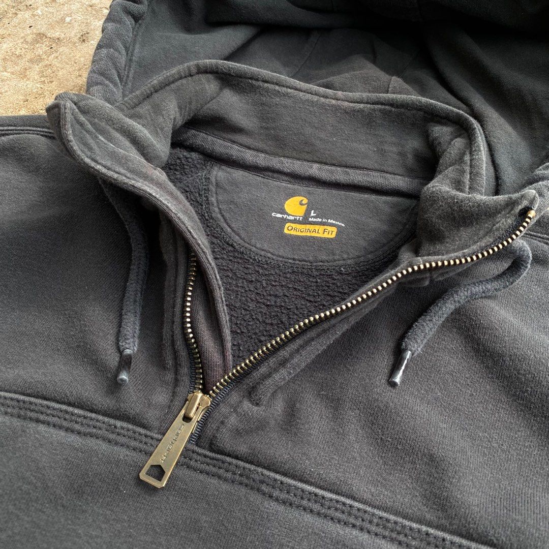 Carhartt half zip hoodie men's store