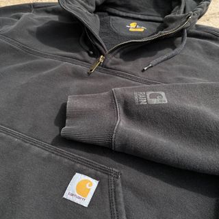 Carhartt men's paxton heavyweight mock zip hoodie store